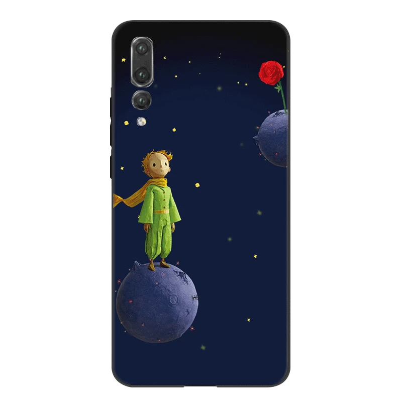Симпатичные чехлы из мягкого ТПУ для Huawei Honor P8 P9 10 P20 P30 Lite 2019 Pro P Smart Plus Case Little prince and