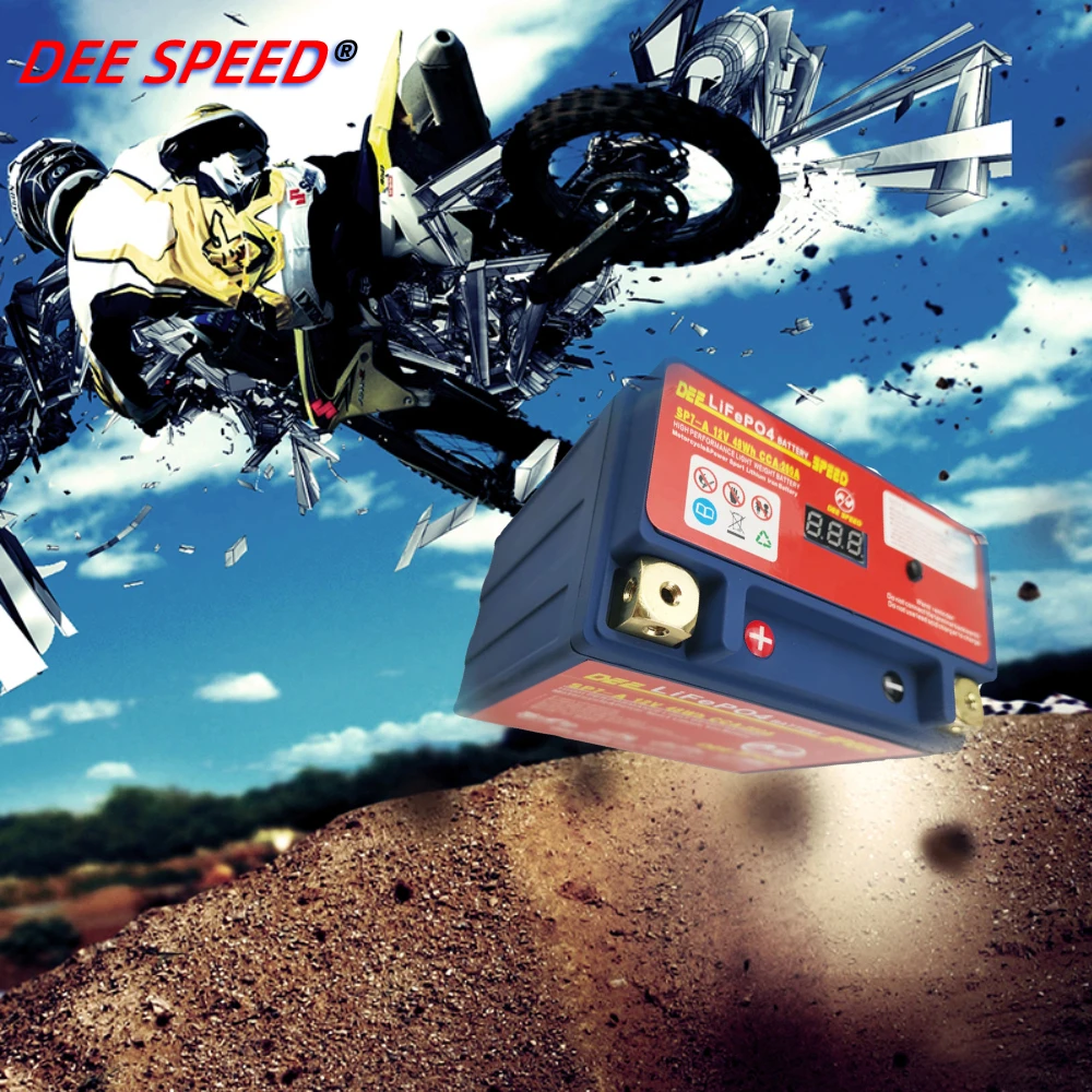 7-A LiFePo4 12v 7ah лития мотоцикла Батарея железа акумуляторная батарея CCA большая