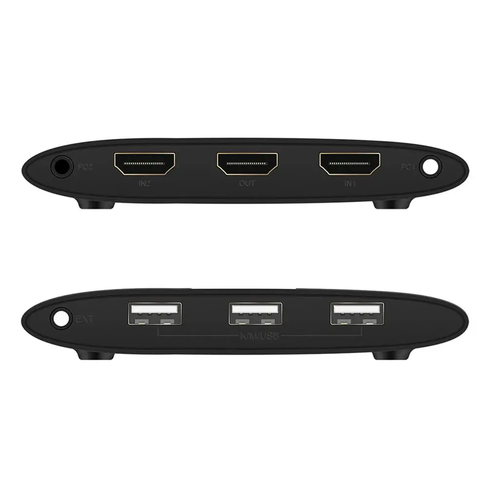 Совместимому с HDMI KVM переключатель 4K USB PLC сплиттер для совместного использования