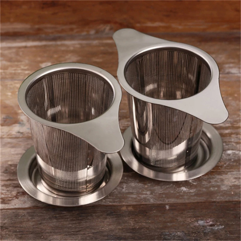 Кухонные аксессуары сетчатый металлический ситечко для заваривания чая чашки из