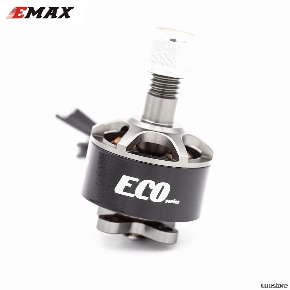 Motor sin escobillas para Dron de carreras a control remoto, piezas de cuadric&oacute;ptero, EMAX ECO 1407 Micro Series 2 ~ 4S 2800KV 3300KV 4100KV, 1/2/4 Uds.-1