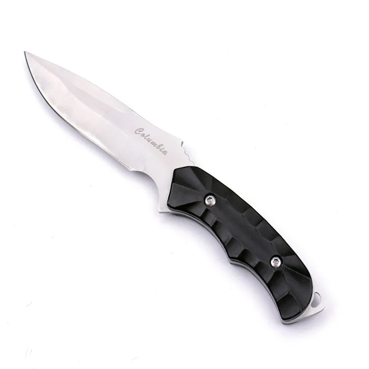 Black-White CS Cold стальной нож острый боевой тактический нож открытый кемпинг выживания Охотничьи ножи с оболочкой фиксированный нож с лезвием - Цвет: Black-White