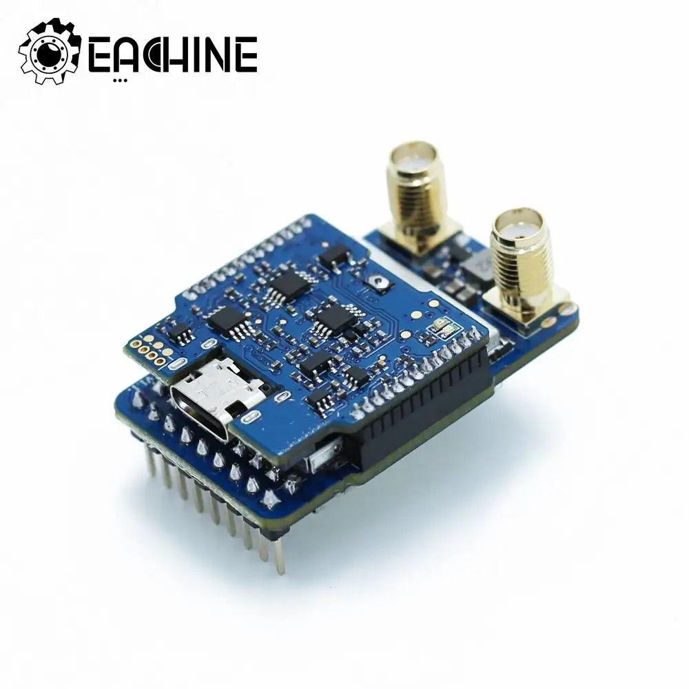 

Eachine Rapidmix RX 5.8Ghz 48CH FPV Receiver Diversity 5V SMA Support Upgrading For Eachine EV300O Goggles