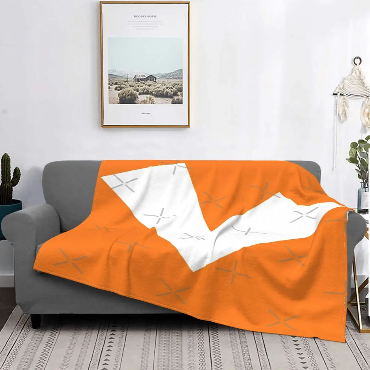 

Manta con logotipo de Vector para mi villano favorito, colcha a cuadros para cama, manta Kawaii, colcha de verano