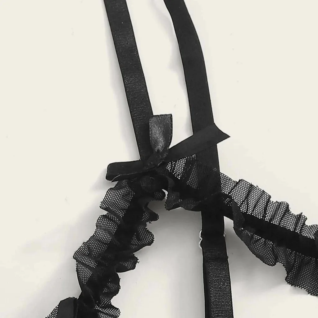 Erotic Underwear Women Sexy Bodysuit Transparent Lace Backless Bust Sleepwear Lingerie For Adult Woman | Тематическая одежда и