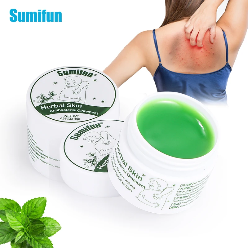 

2pcs Sumifun Cool Oil Mosquito Repellent Cream Refresh Anti-itch Cream Cold Headache Mosquito Bites Dizziness Muscle Rub Aches
