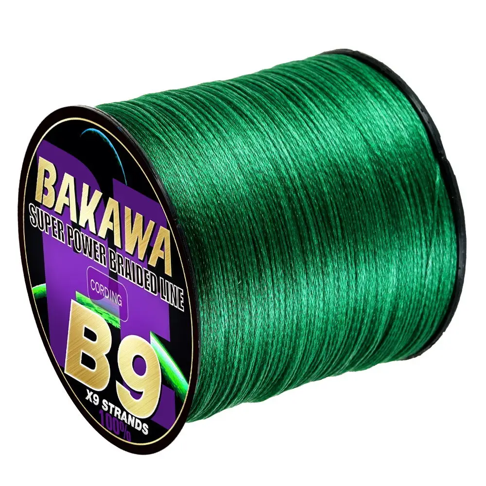 

Леска плетеная из ПЭ, 9 нитей, 300/500/1000/100 м