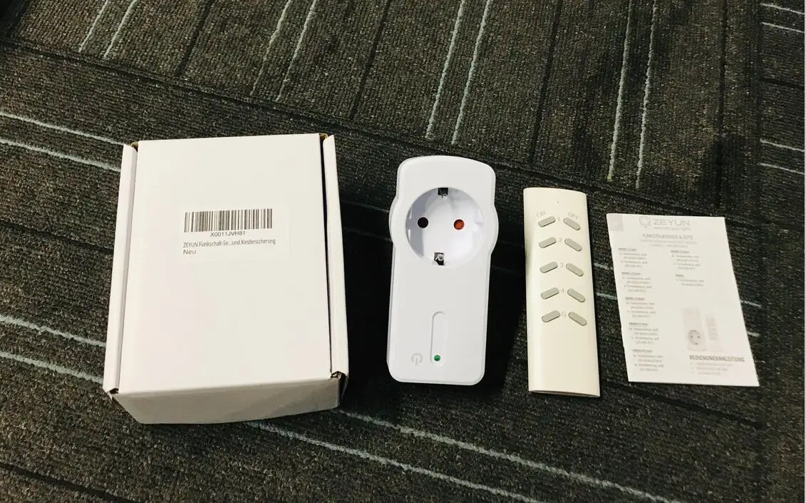 16A 3680W 433MHz беспроводной пульт дистанционного управления домашний дом розетка для управления светом 1 дистанционный разъем ЕС