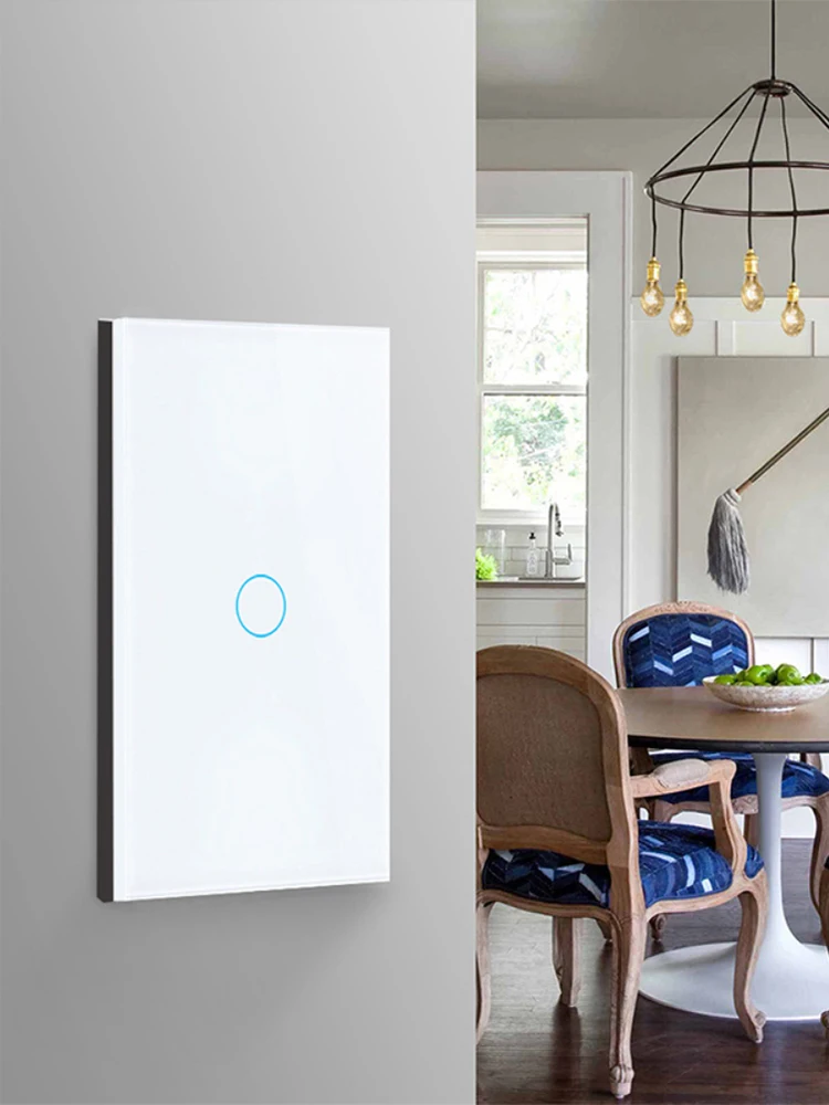 Сенсорный выключатель Tuya Wi-Fi 100-250 В закаленное стекло | Обустройство дома