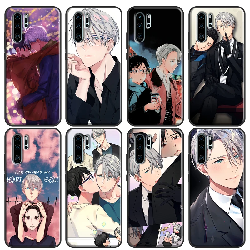 Чехол Yuri on Ice для Huawei P30 Pro P40 P20 Lite Mate 20 Lite, чехол из ТПУ для Huawei P Smart 2019 2021