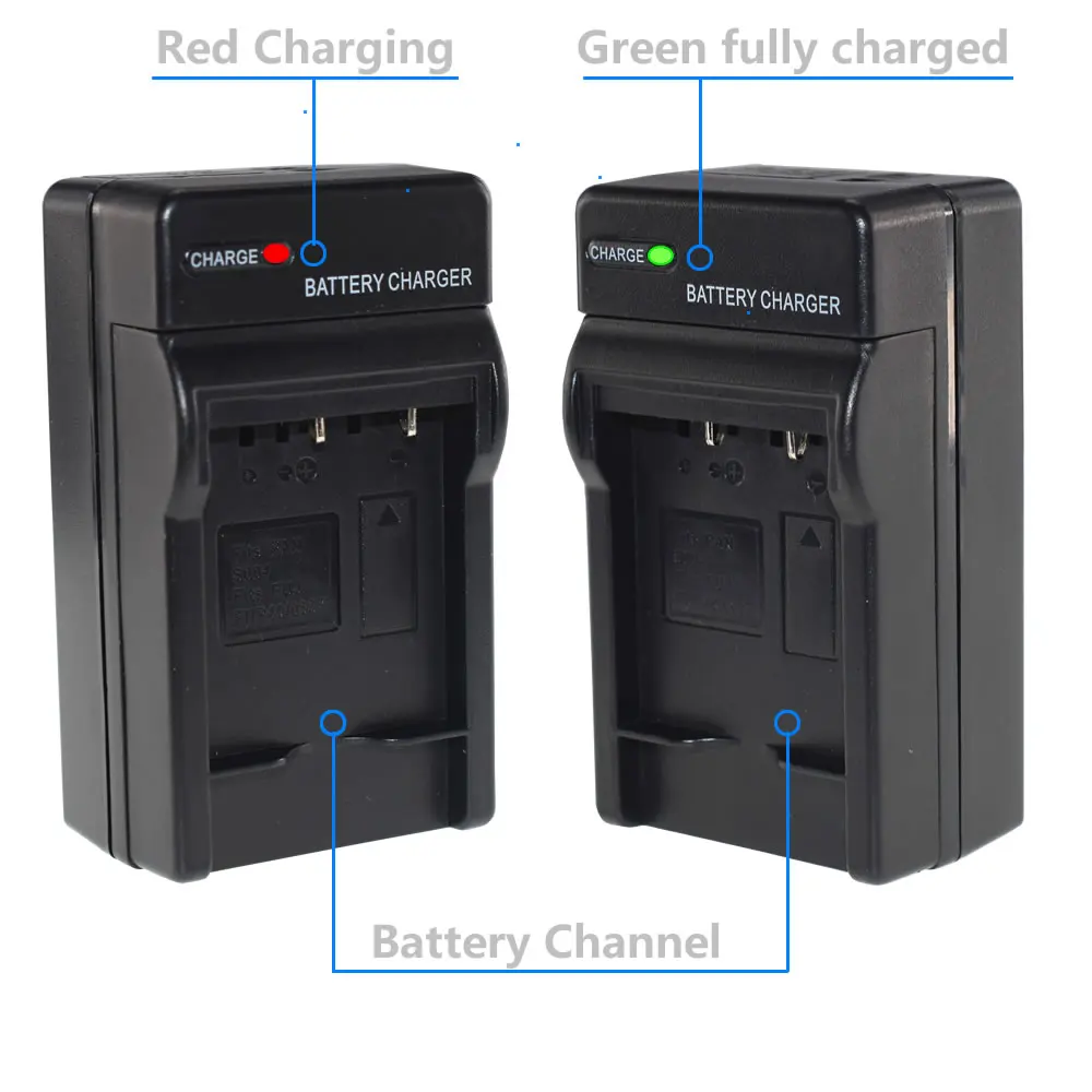 Аккумулятор + Сетевое зарядное устройство переменного тока Автомобильная вилка