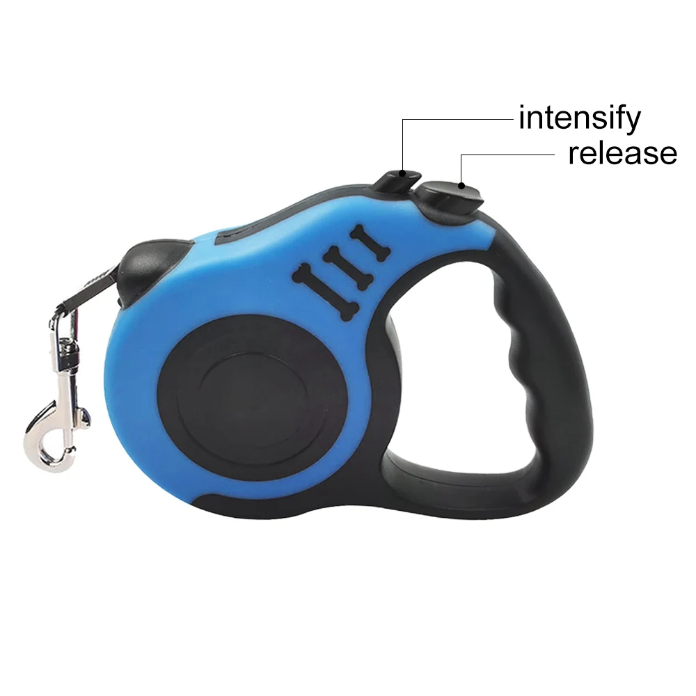 3M/5M Retractable Dog Leash Automatic Flexible Dogs Cat Traction Rope Leashes For Small Medium Pet Products | Дом и сад