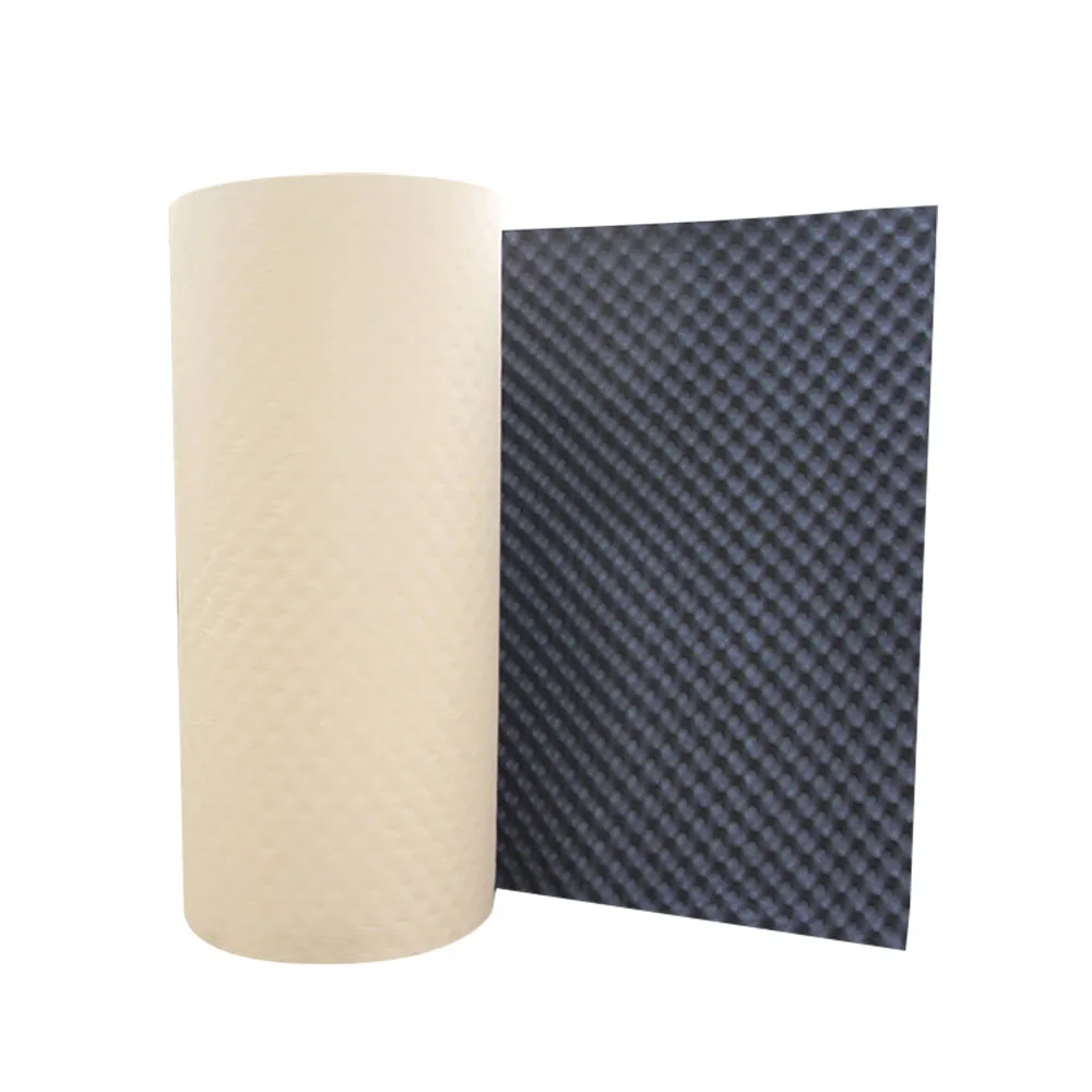 

100*50cm aluminum foil sound insulation cotton insulation closed cell foam sheet Car Van Sound Proofing Deadening Insulation