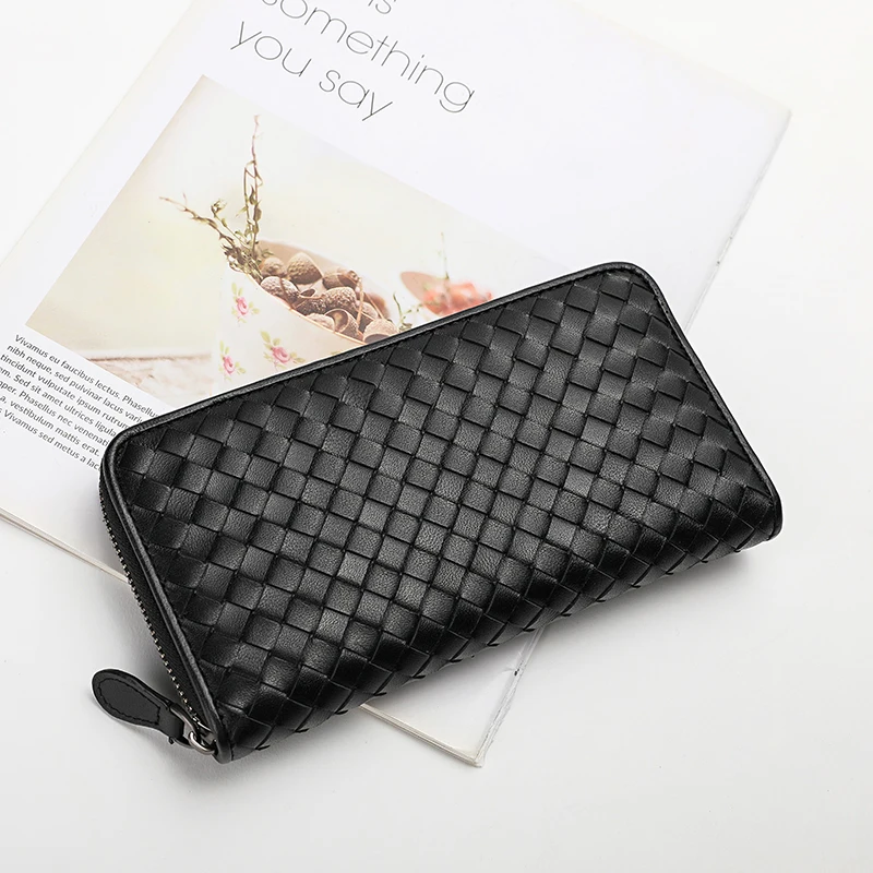 CHSANATO длинные Красочные вязаные Роскошные Брендовые женские кошельки модный