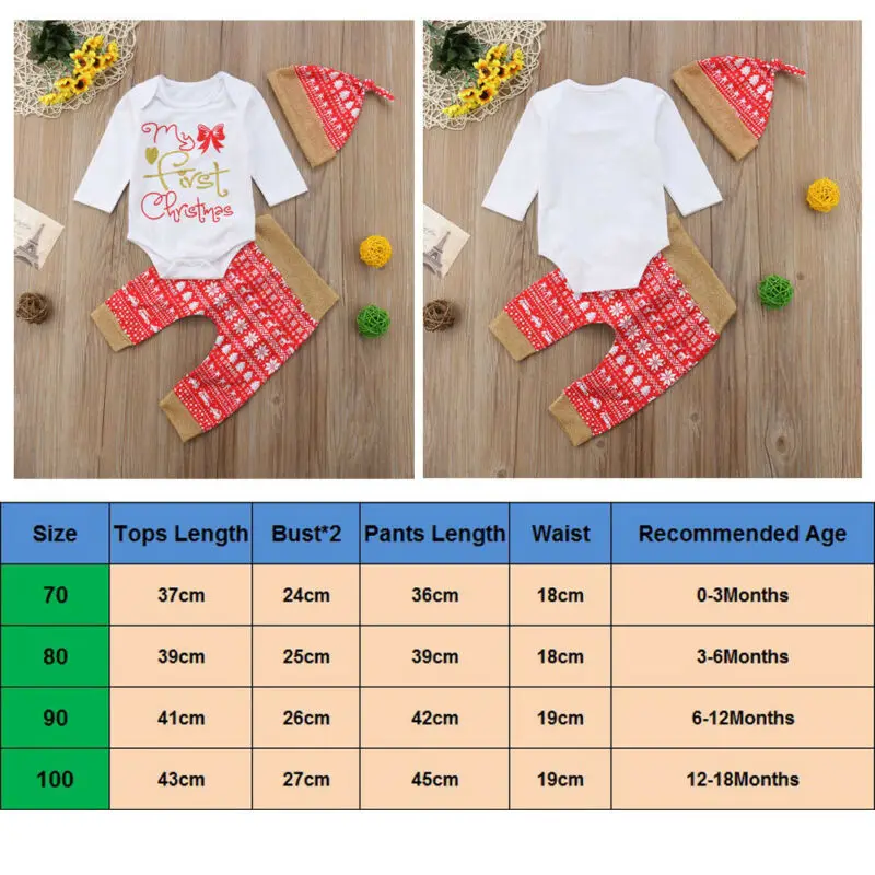 Рождественский спортивный комбинезон для маленьких мальчиков и девочек боди +