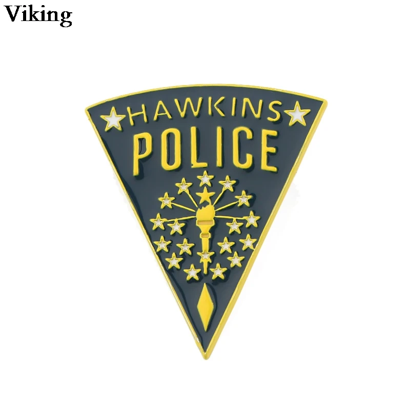 Значок очень странные дела эмалированные булавки для лацканов искусственная