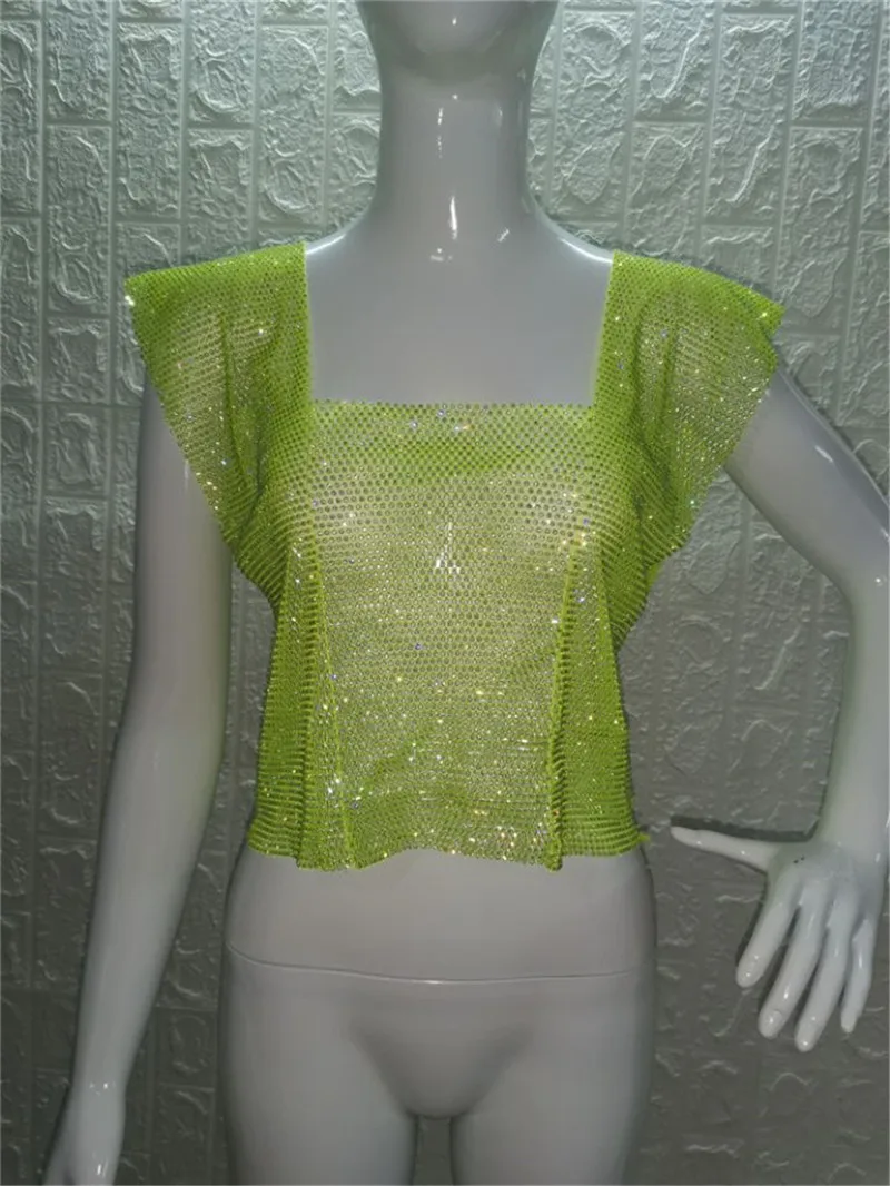 2019 блестящие женские вечерние майки стразы летние пляжные бюстье с кристаллами