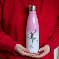 peronalized gift thermos 2022 new arrival dancer design water bottle insulated stainless steel flask custom logo name present