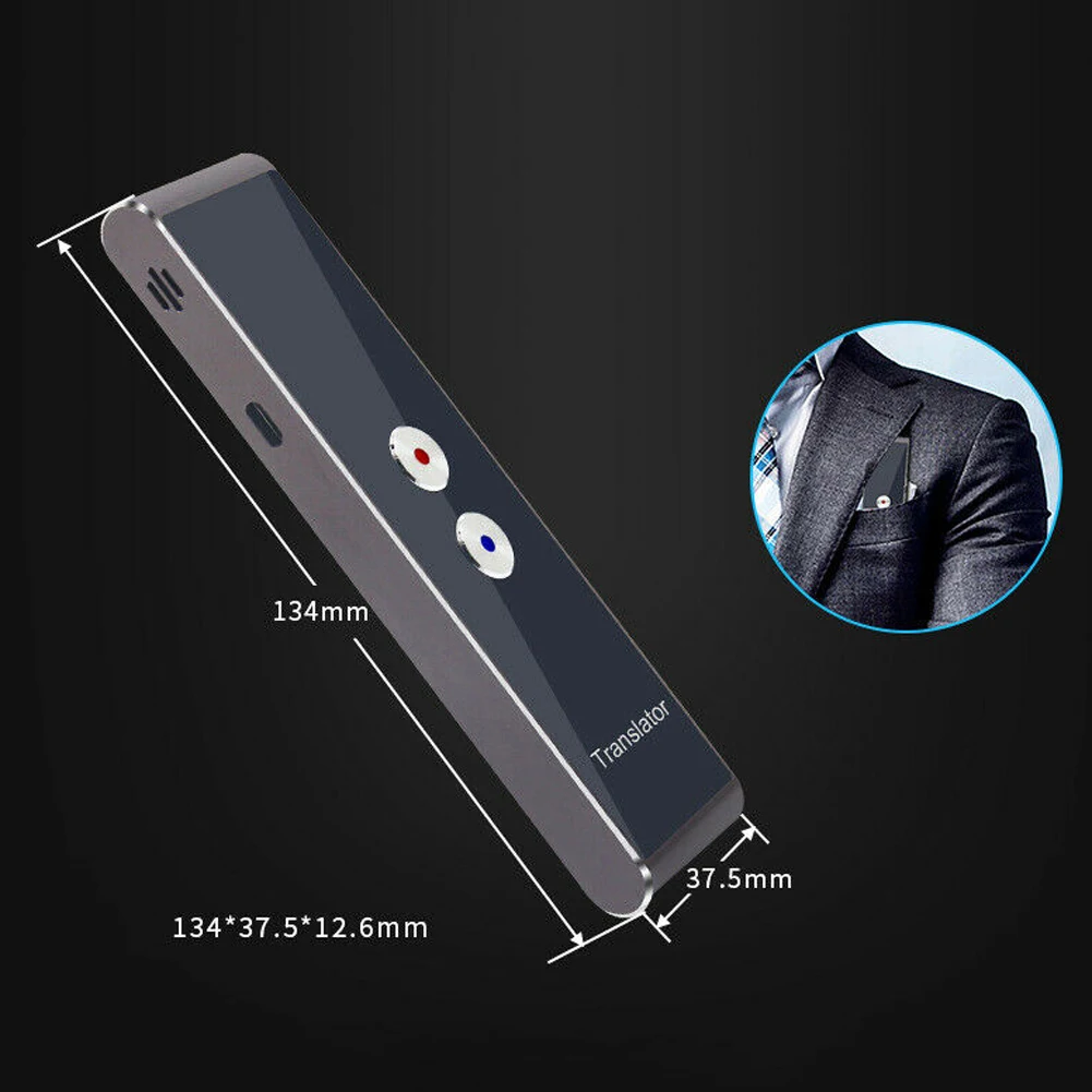 Беспроводной мгновенный голосовой переводчик 40 Language s двухсторонний в реальном