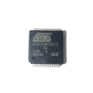 Wholesale electronic components Support BOM Quotation AT91SAM7S512B LQFP64 AT91SAM7S512B-AU