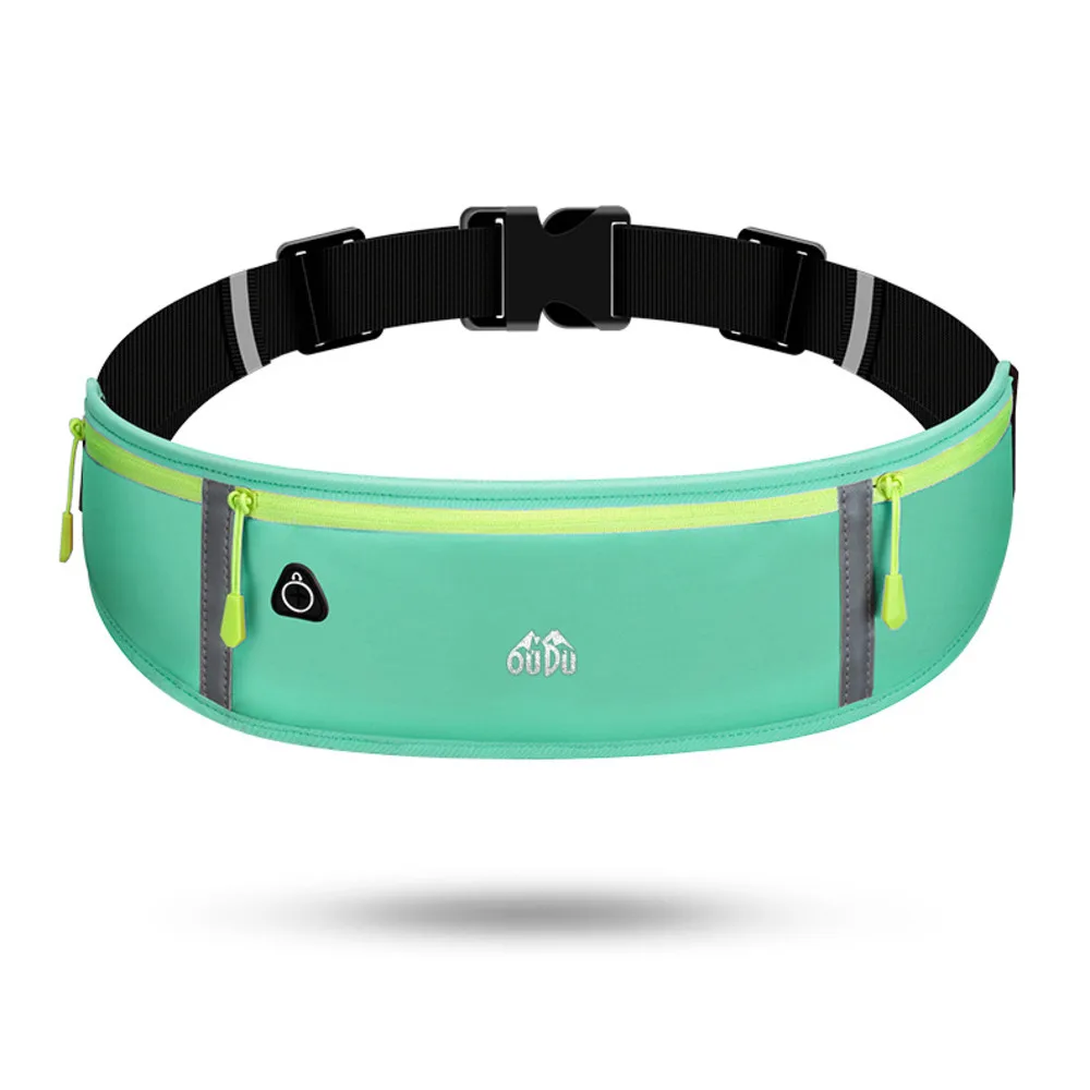 

Nylon Sports Waist Bag Running Mobile Phone Men's And Women's Outdoor Fitness Equipment Waterproof Invisible New Mini Small Belt