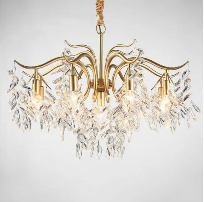 

modern crystal lighting brass led wall moon lamp modern led chandelier luzes de teto avizeler ventilador de techo