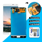 ЖК-дисплей Super AMOLED, сенсорный экран, дигитайзер, стекло в сборе для Samsung Galaxy Note 4 SM-N910A SM-N910V, N910, N910A, ЖК-дисплей