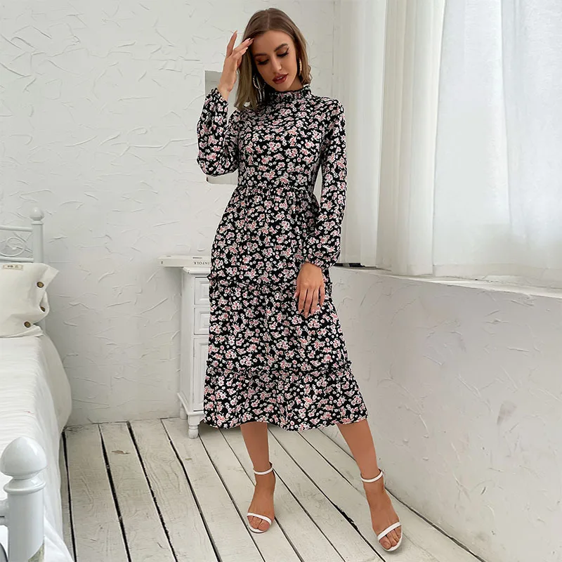 

Bodycon dress for women Square Neck Black Dress Women Elegant Cotton Fashion Side Split Dress Mini Ladies Basic