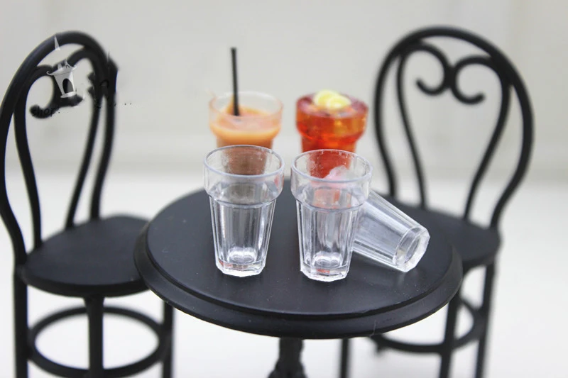 Оптовая продажа миниатюрный кукольный домик 1:12 10 штук мини стаканы для молока