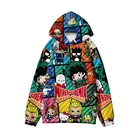 Детский Повседневный пуловер с 3D-принтом, Аниме Толстовка боку без героев академии, одежда в стиле Харадзюку, свитер с 3D рисунком