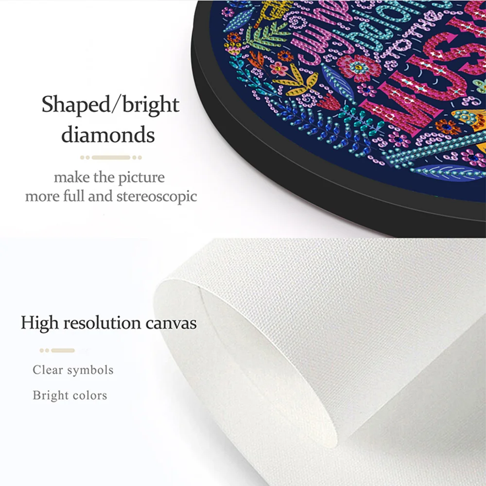 Набор для вышивки крестиком картина 5D с цветами подвеска из страз сделай сам