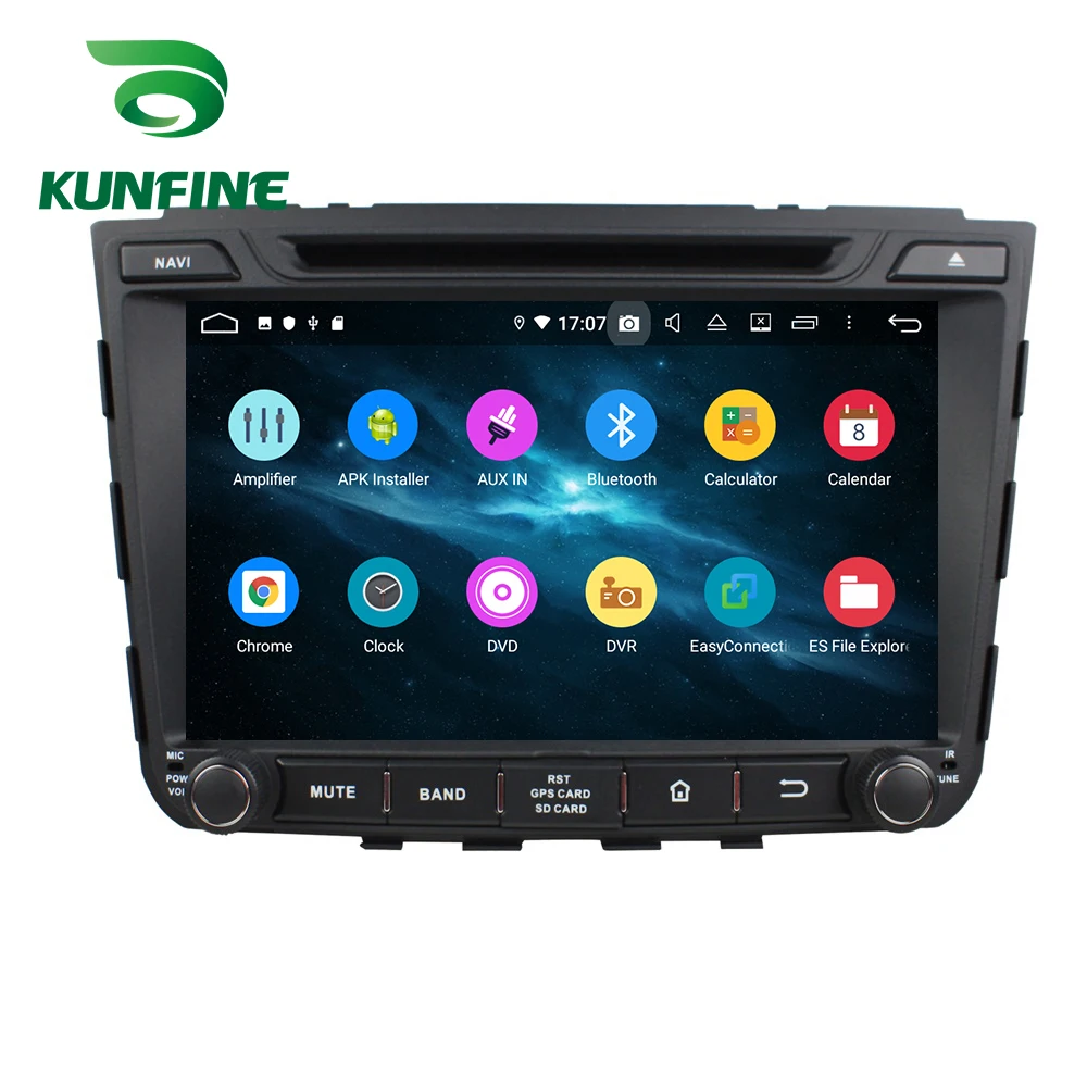 Android 9 0 Восьмиядерный 4 Гб ОЗУ 64 ПЗУ автомобильный DVD GPS мультимедийный плеер