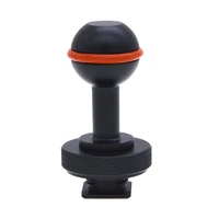 ball arm adapter ball mount arm base adapter turntable for diving housing arm system underwater photography