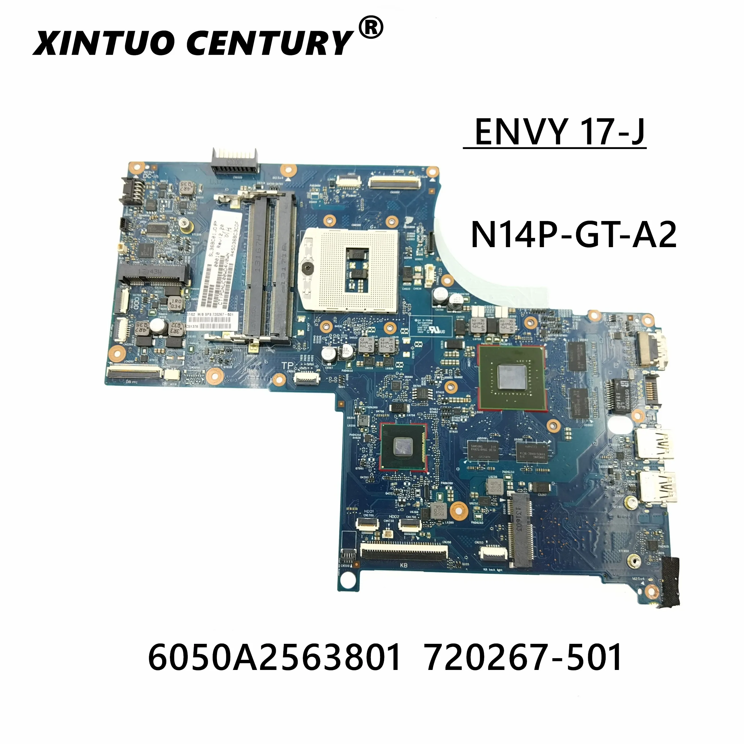 

For HP ENVY 17-J029NR 17-J Laptop Motherboard 720267-501 720267-001 720267-601 HM87 750M/2G 100% fully tested