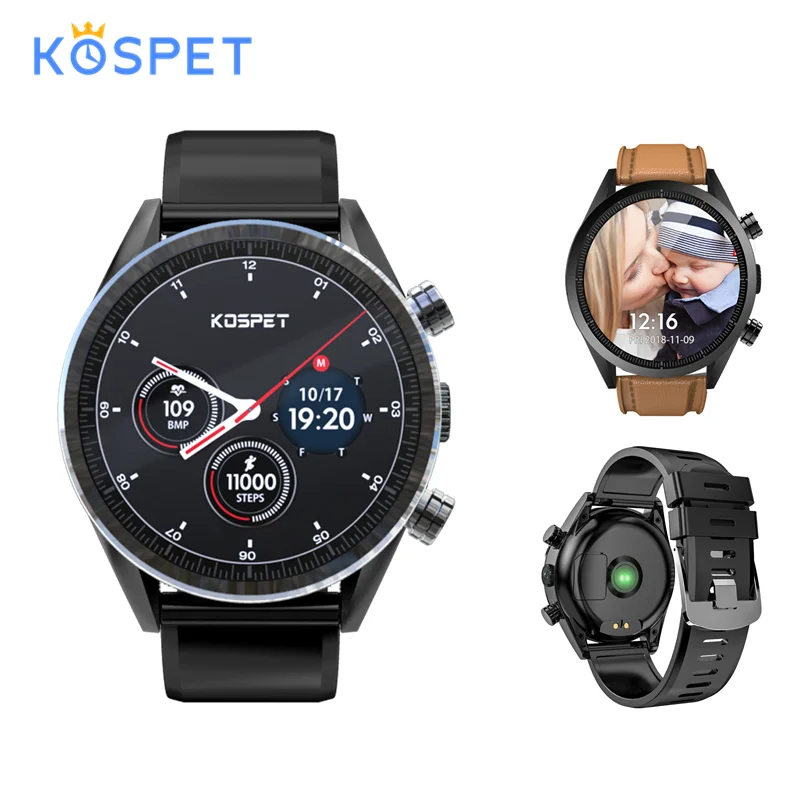 Kospet Hope Смарт-часы Android телефон 3 ГБ 3 ГБ 8МП камера Google play store gps карта Smartwatch водонепроницаемые мужские для Android ios