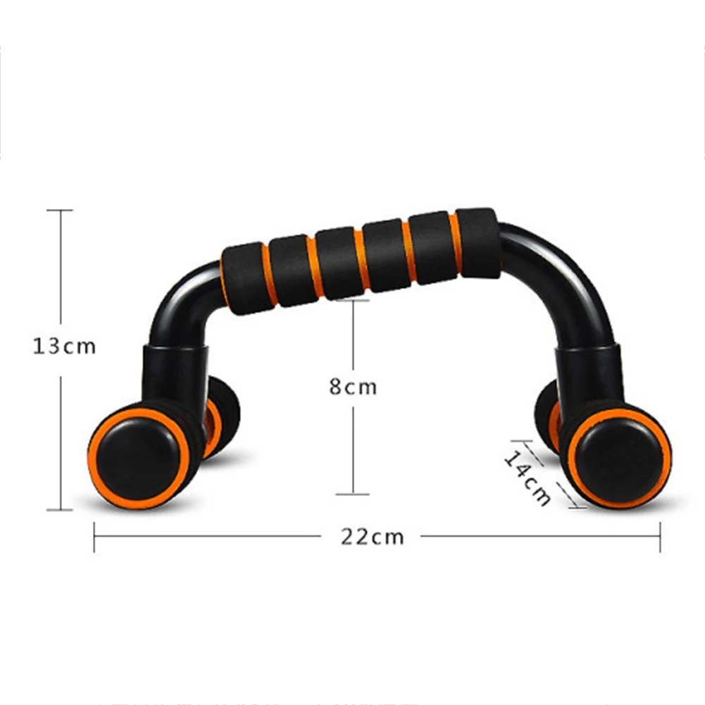 

Fitness Push up Bar Stands Chest Bar H-Type Handles Hands Sponge Grip Bars Gym Muscle Training Push up Racks