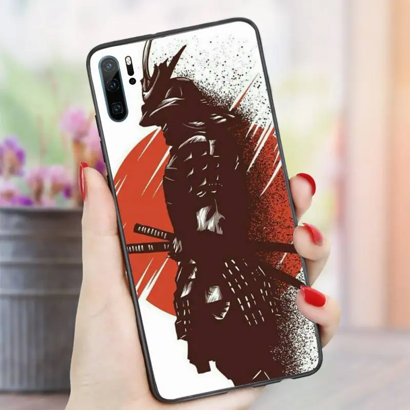 

Japanese samurai oni mask Phone Case For Huawei honor Mate P 10 20 30 40 i 9 8 pro x Lite smart 2019 nova 5t