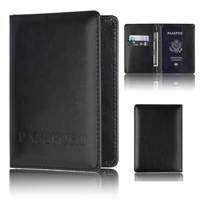 toursuit personalzied leather credit card passport holder cover case for men and women