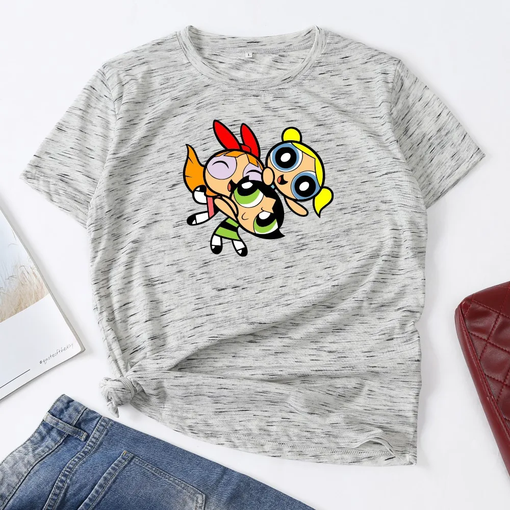 

Летняя Милая футболка с мультяшным принтом полицейской девушки 100% хлопок Ulzzang рубашка Harajuku уличная одежда футболка Женская летние топы 5XL