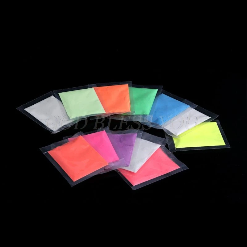 

Fluorescent Super Bright Glow-in-the-Dark Powder Glow Pigment Drop Shipping