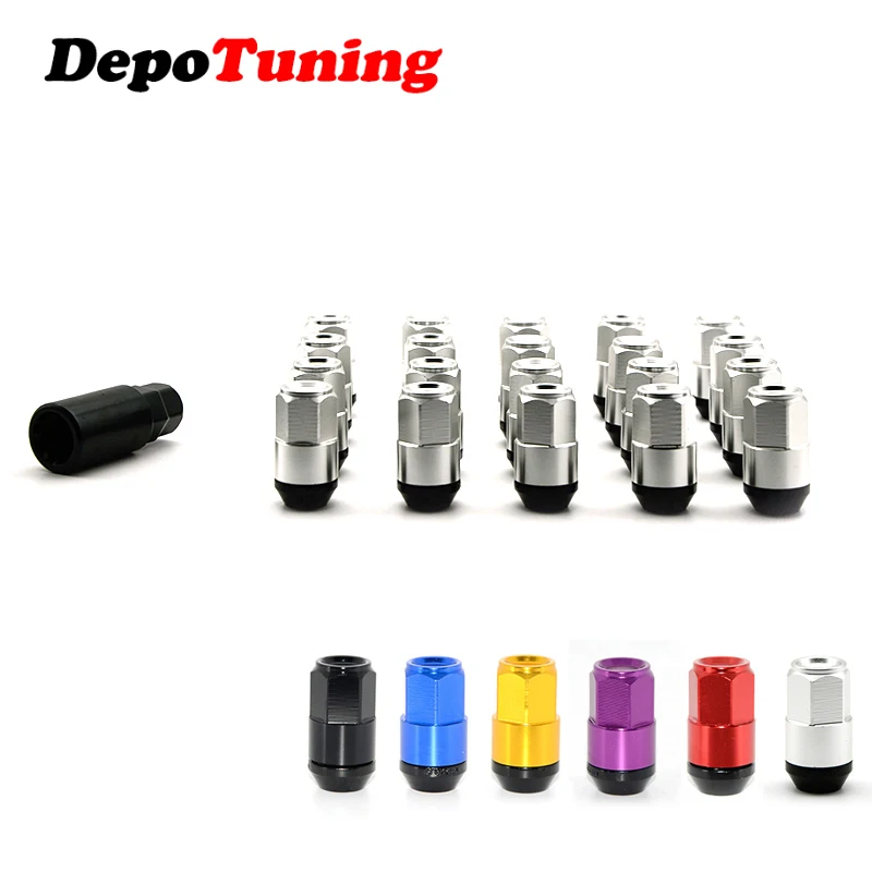 DepoTuning 2019 New product 20Pcs Set M12X1.5 41MM Aluminum and iron Tuner Lugs Nuts Wheels | Автомобили и мотоциклы