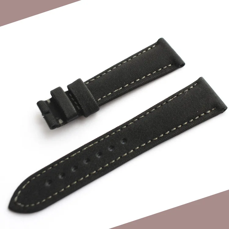 Ремешок для часов из натуральной кожи нейлоновый 23 мм | Наручные часы
