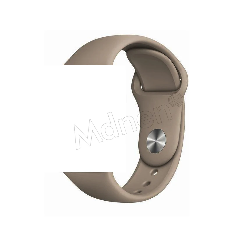 Силиконовый ремешок-петля для Apple Watch 42 мм 38 мм Iwatch 5 4 3 2 1 браслет с магнитной пряжкой - Цвет ремешка: 33 Pebble