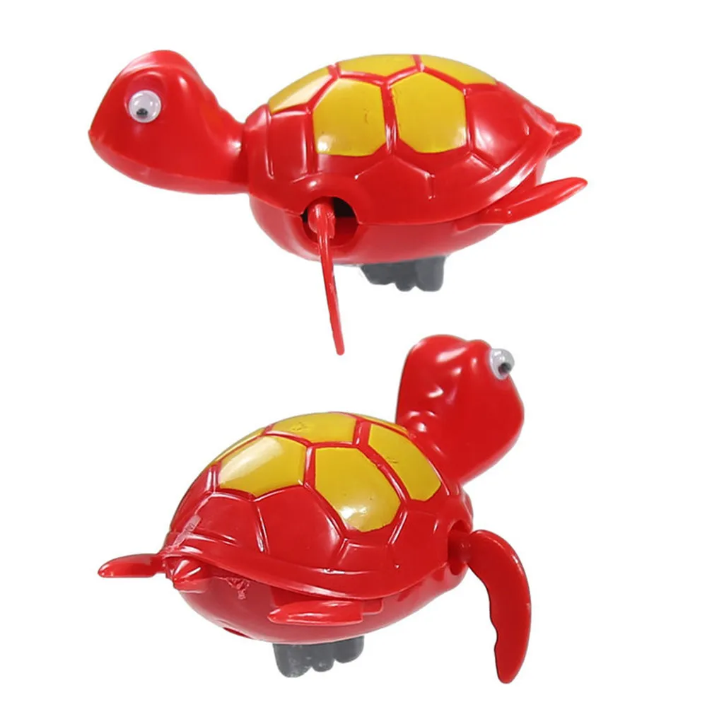 

1pc Baby Bath Toys Turtle Swim Play Toy Swimming Pool Accessories Funny Toys Swimming Chain Turtle Children Classic Toys