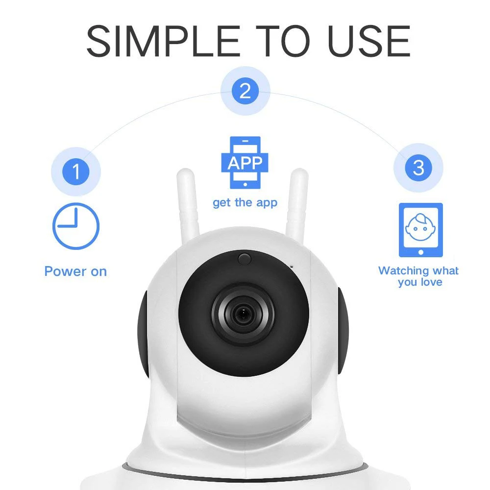 YCC365 HD ip-камера WiFi детский монитор 1080P/720P камера безопасности ночное видение