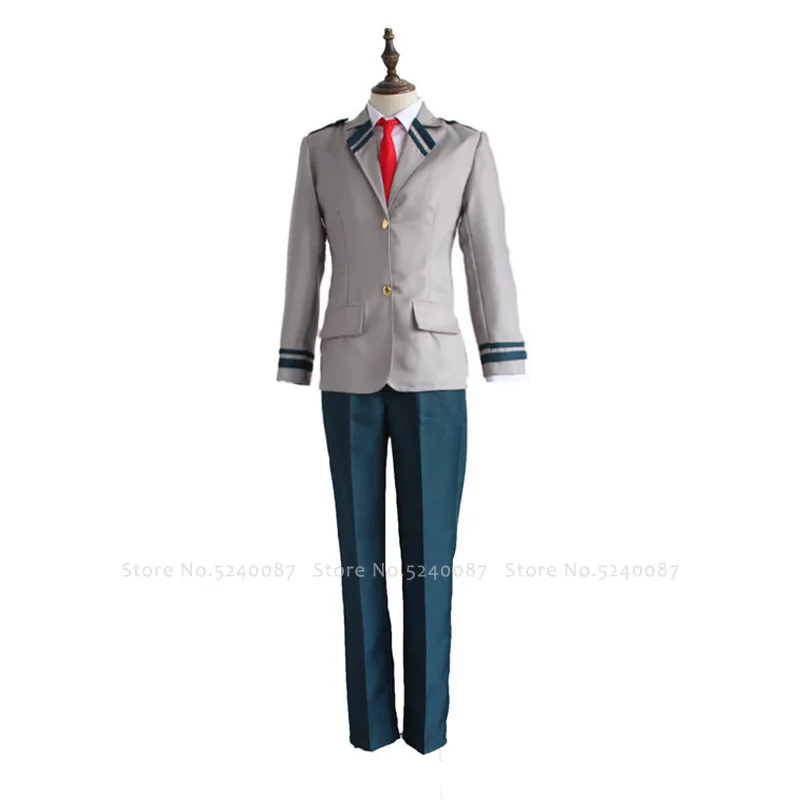 Парик из аниме My Hero Academy школьная форма Boku No academic куртки штаны Yaoyorozu Momo юбка Midoriya
