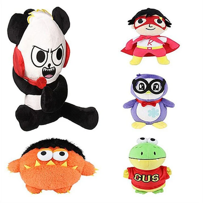 7-дюймовый отзыв Райана: панда медведь мой Гус динозавр Райан пингвин плюшевая