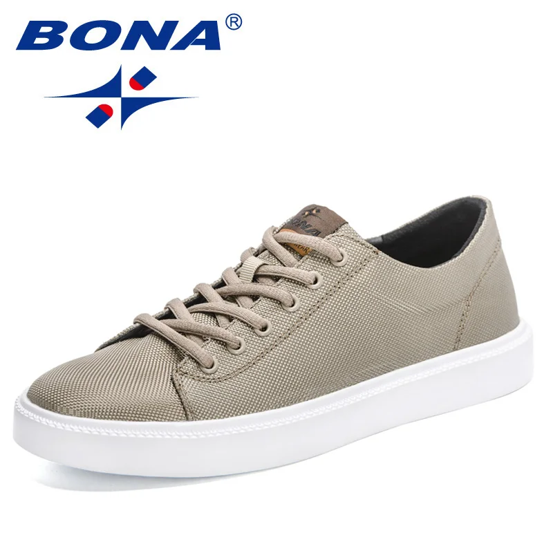 

BONA 2022 New Designers Skateboarding Shoes Men Jogging Sneakers Thick Sole Sport Shoes Man Walking Footwear Zapatillas Hombre