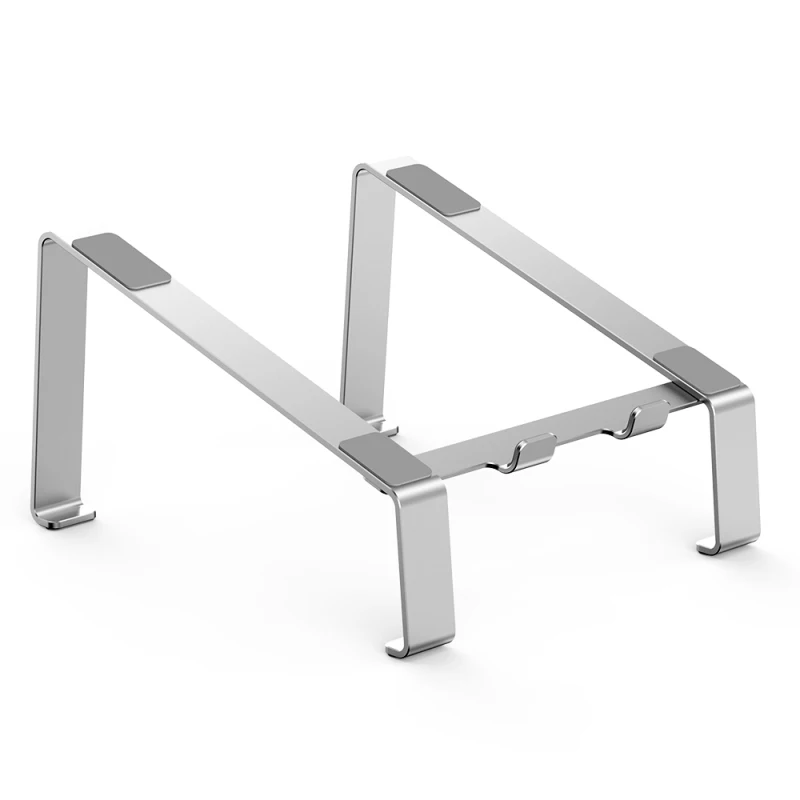 

Universal Laptop Stand Ergonomic Design Removable Portable Non-slip Aluminum Alloy Laptop Base Cooling Desktop Stand 2021 New