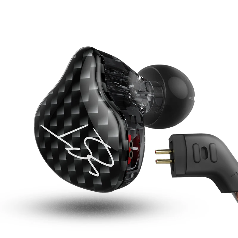 KZ ZST 1DD+ 1BA Гибридный в ухо наушник двойной драйвер HiFi Бег спортивные мониторы Наушники Earplug гарнитура вкладыши